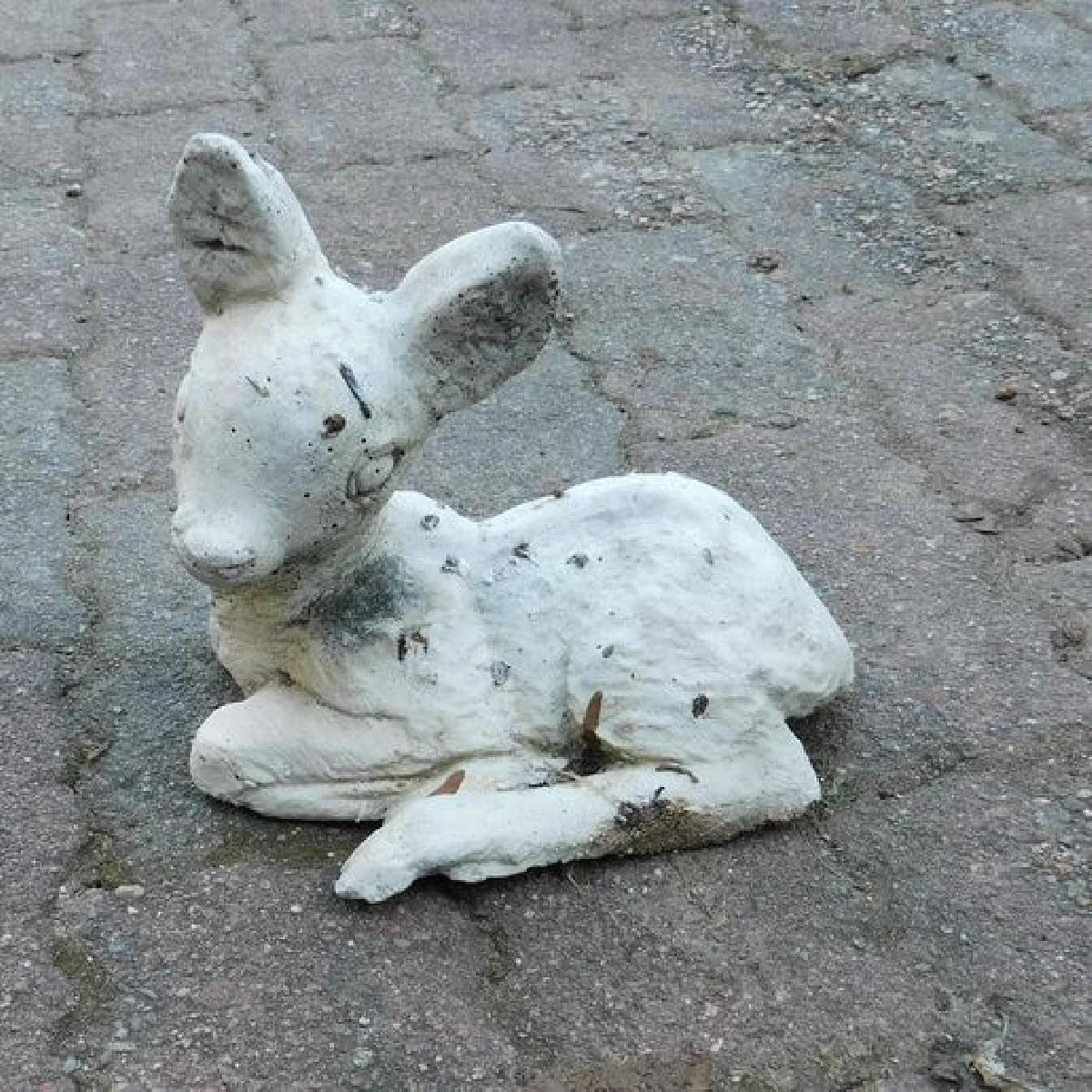 Novo scanner 3D de uma corca de pedra reconstituida.