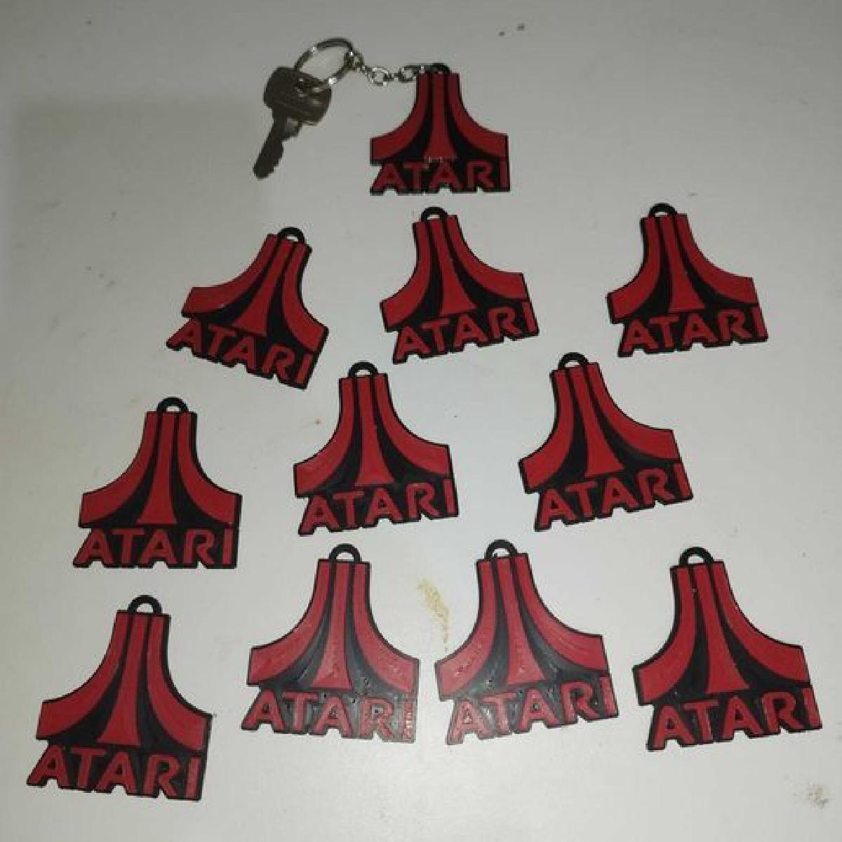 Chaveiro Classico da Atari Uma Homenagem a Era de Ouro dos Videogames