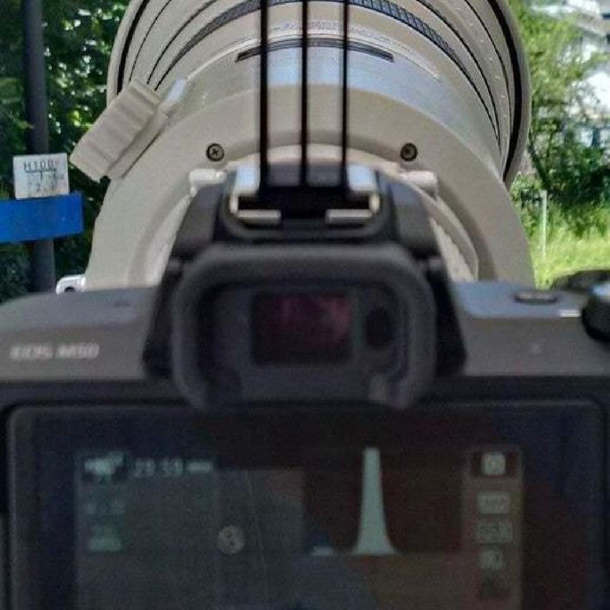 localizador de ponto de mira para CANON EOS M50 e EF 500 1:4 L IS USM