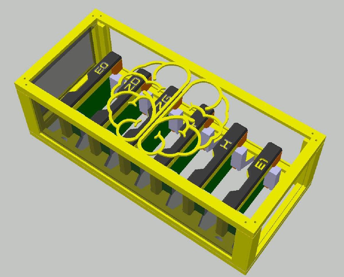 Caixa para 6 cartoes tb6560
