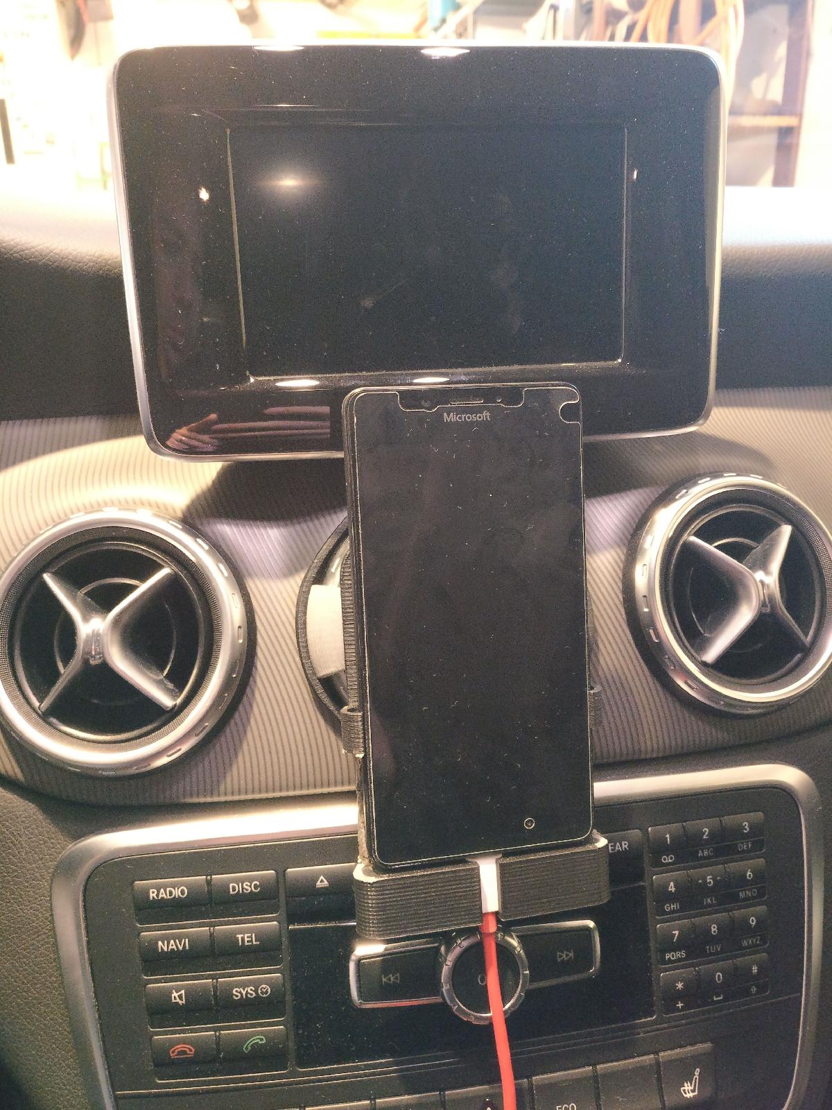 Suporte para telefone Mercedes GLA CLA A B C