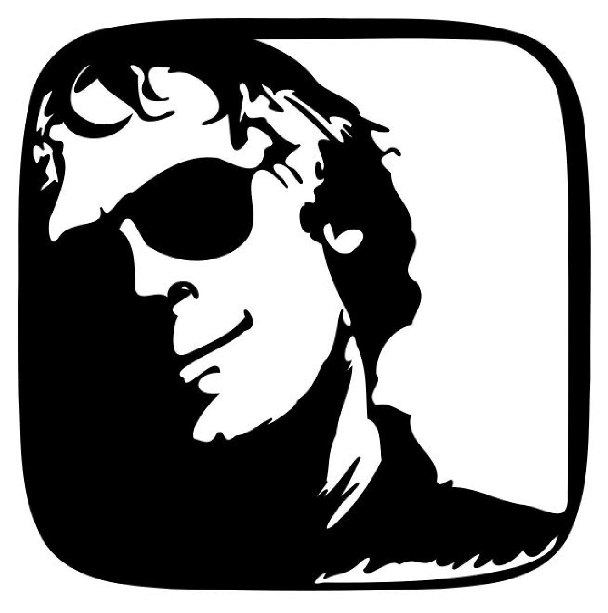 Luis Alberto Spinetta estencil