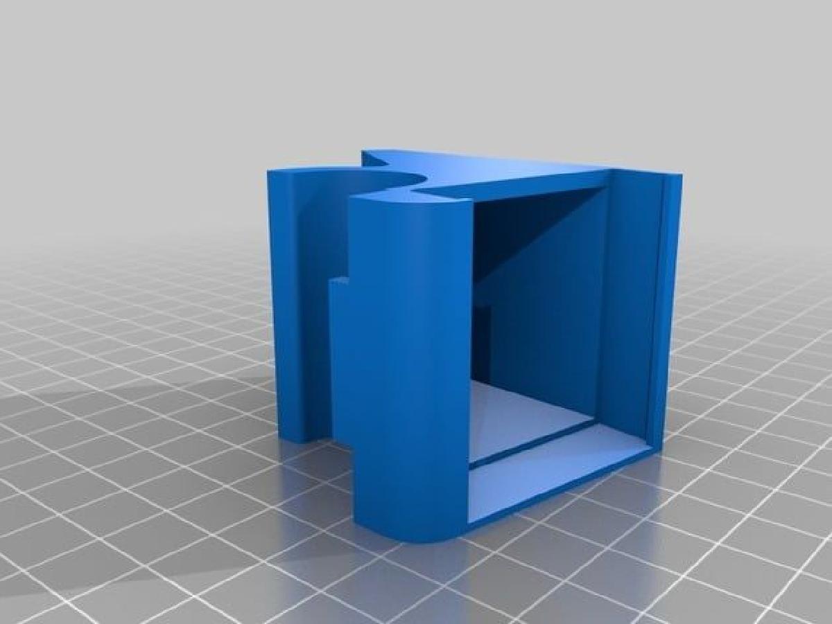 Conduto de Ventilador E3D v6 Sem Parafuso e Sem Ferramenta