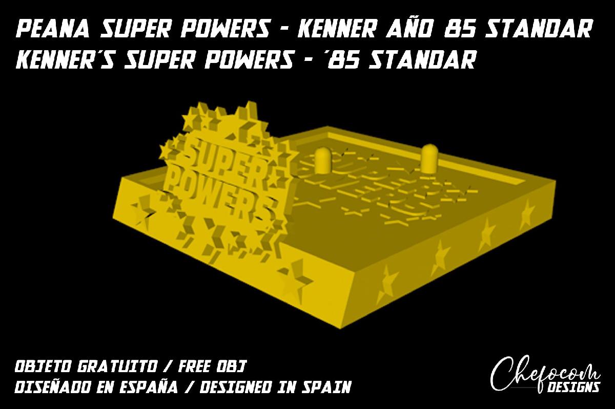 PEANA   SUPERPODERES KENNER 1985