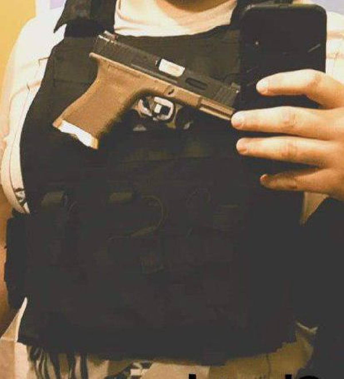 Coldre Glock 17/18 avec molle