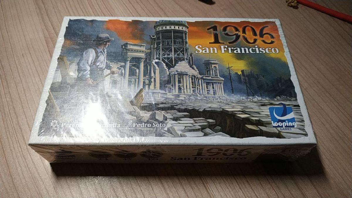 Organizador/insira de jogo de tabuleiro de Sao Francisco 1906