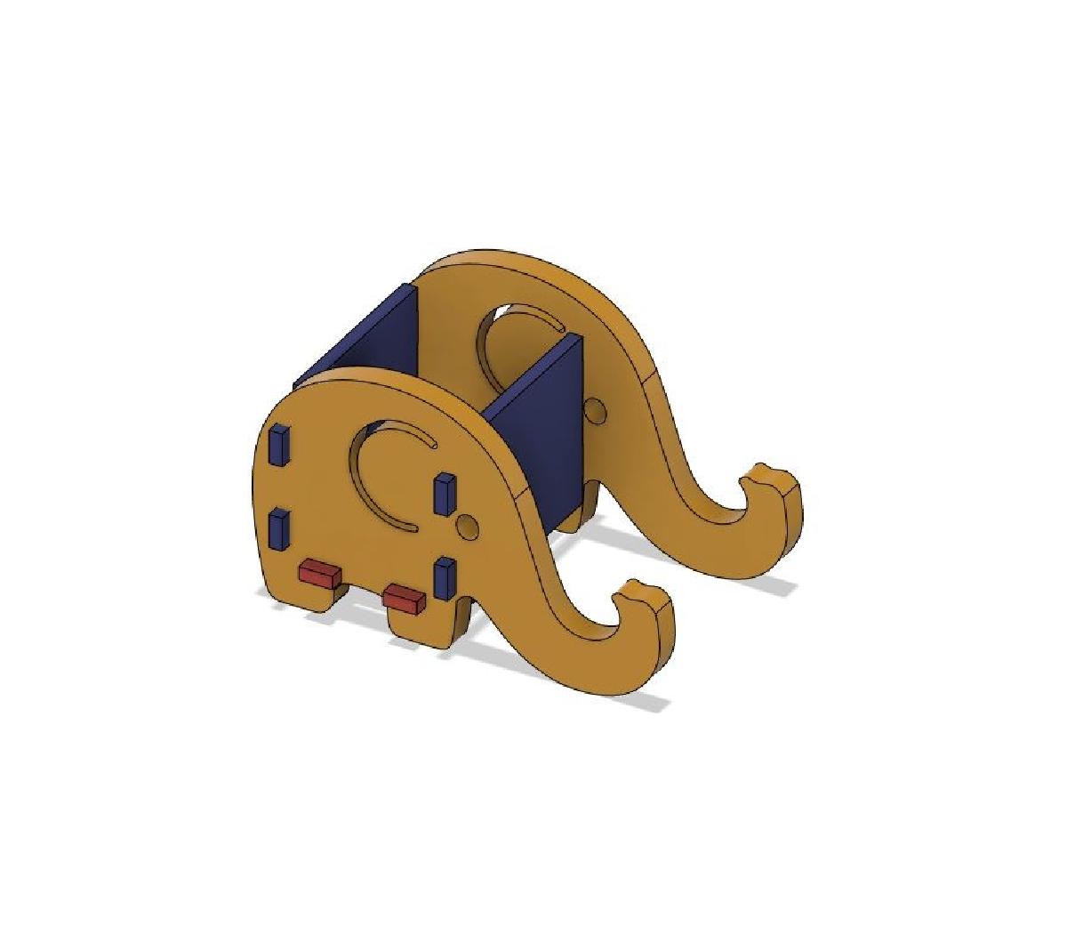 Porta celular de elefante |