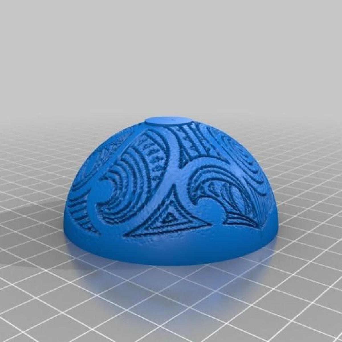 Tigela Inspirada nos Maoris