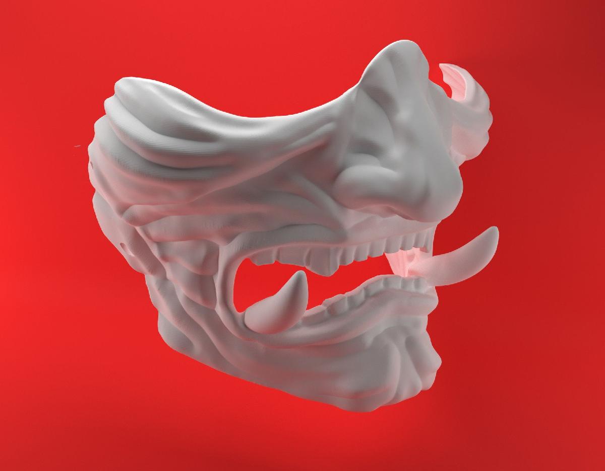 Mascara de Samurai No.2