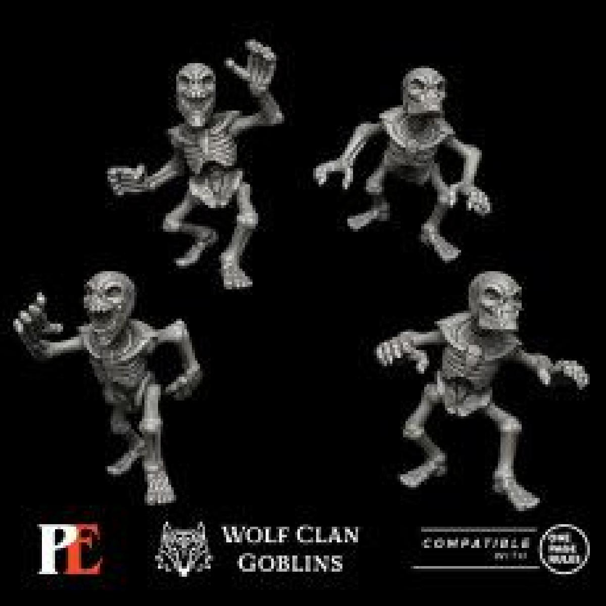 Minions Goblins Esqueleticos (sem orelhas)   Goblins do Cla Lobo