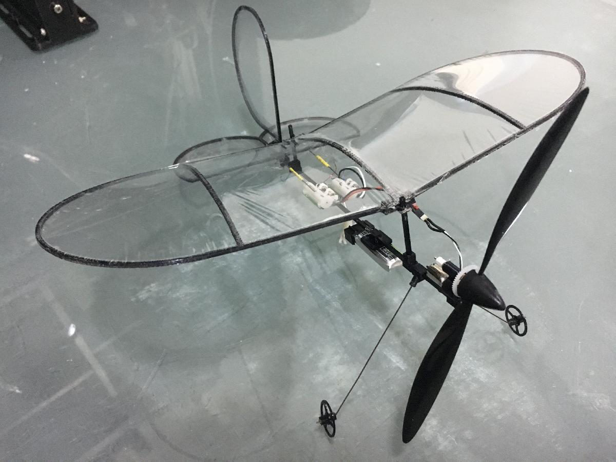 Aviao RC Ultra Micro Vapor   Aviao remoto quase totalmente imprimivel em 3D