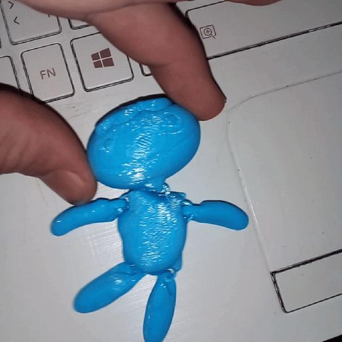 Fada Assustadora Flexivel Articulada Crianca 3D