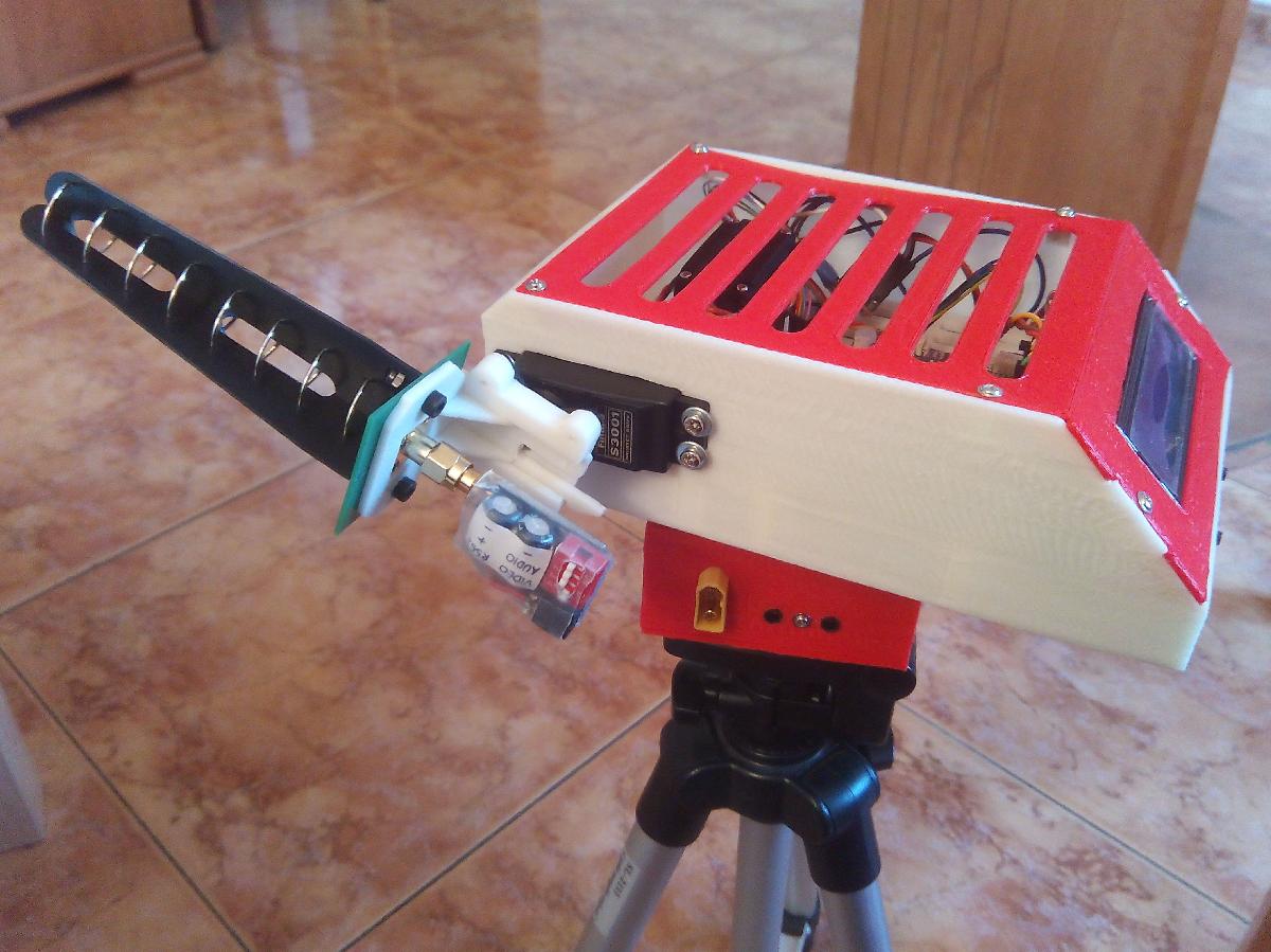 rastreador de antena 3D (Amv open360tracker 8bits)