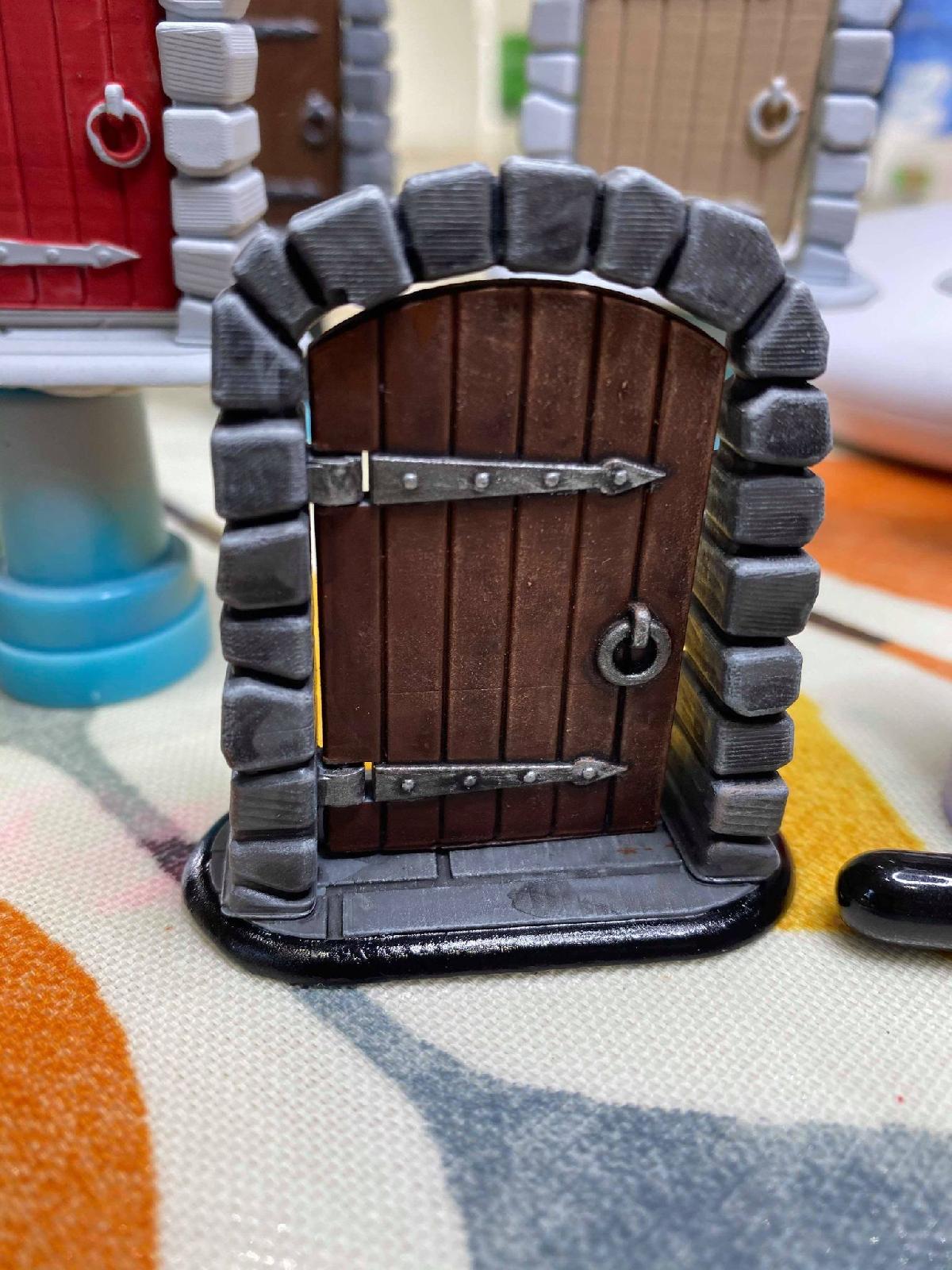 Porta de masmorra funcional de Gloomhaven para impressoras de resina