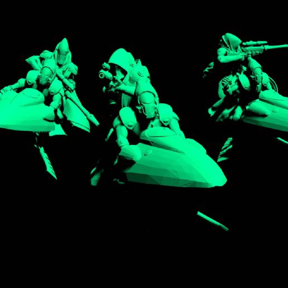 Cavaleiros Elfos do Espaco de Poncey Sniper