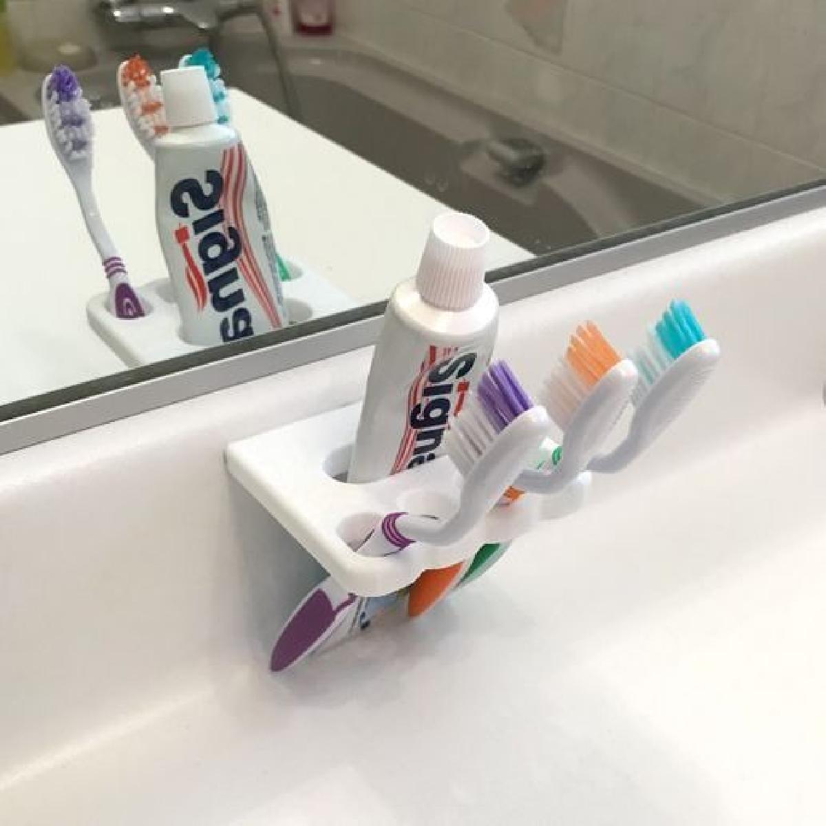 suporte para escova de dentes