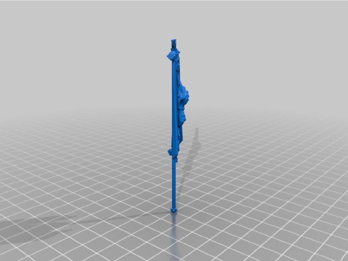 Bandeira de Cranio de Salamandra