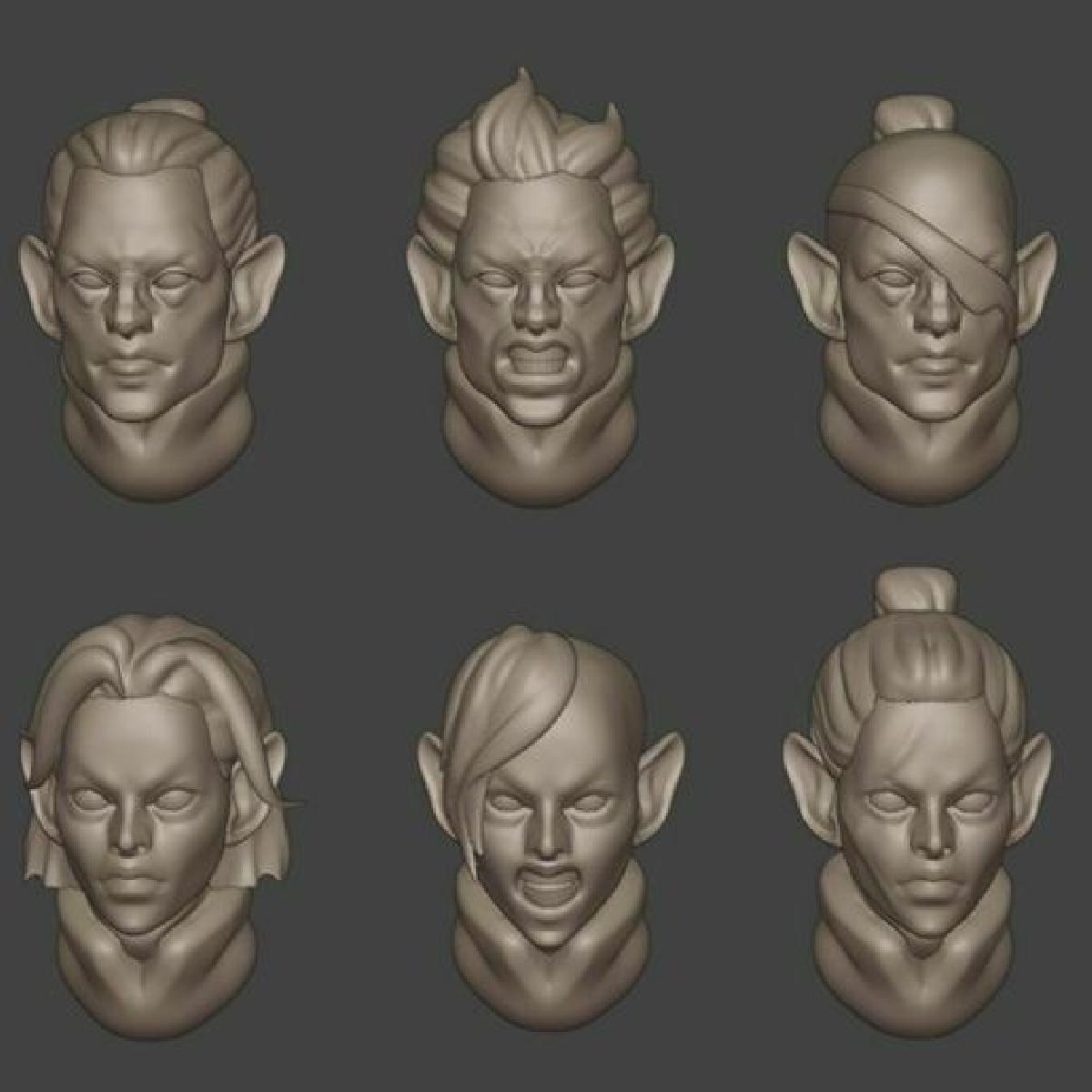 Cidades Livres   Cabecas Elficas