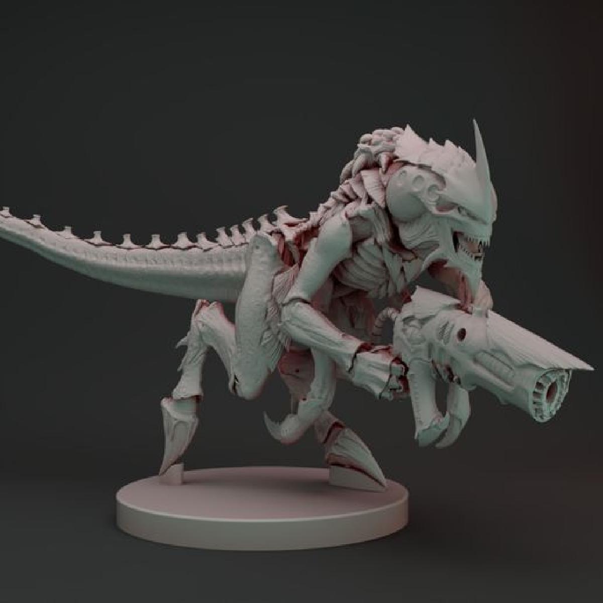 TERMAGAUNT | FIGURINHA IMPRESSA EM 3D