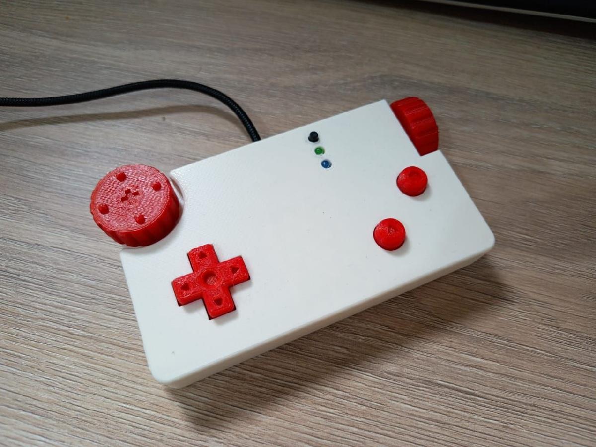 Gamepad Caseiro Lama DialPad V3