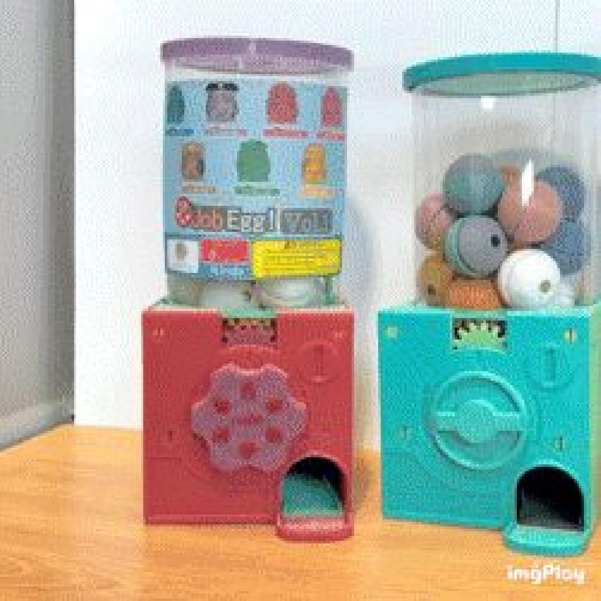 [Maquina japonesa do brinquedo da capsula] EduColon (conjunto de modelos gratuitos)