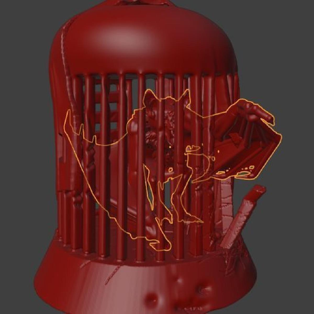 Circo Gigante Morcego na jaula (AMOSTRA GRATIS)