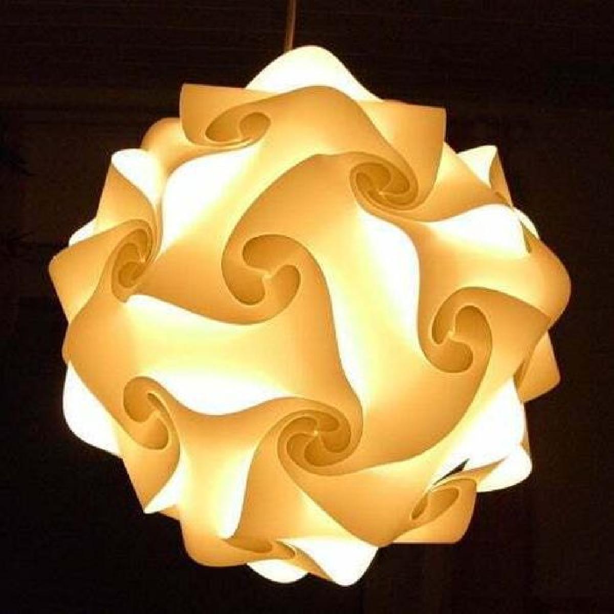 Quebra cabeça Abajur Lamp Shade