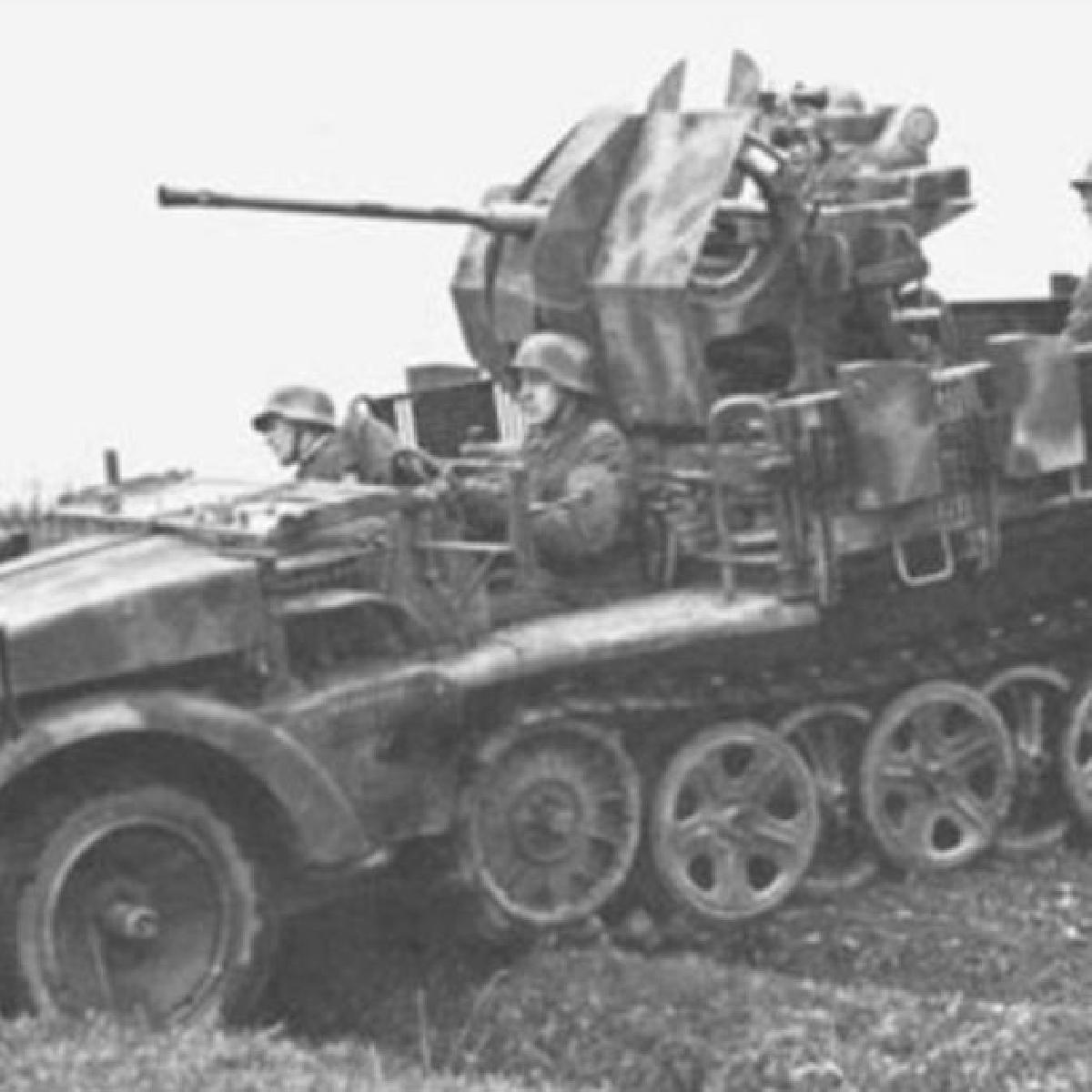 Sd. Kfz. 10/4 Flak 38