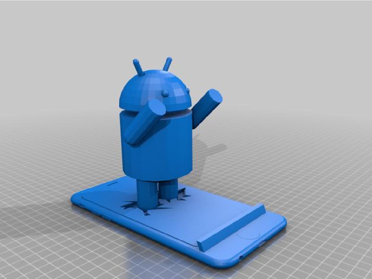 Suporte para Smartphones Robot Android