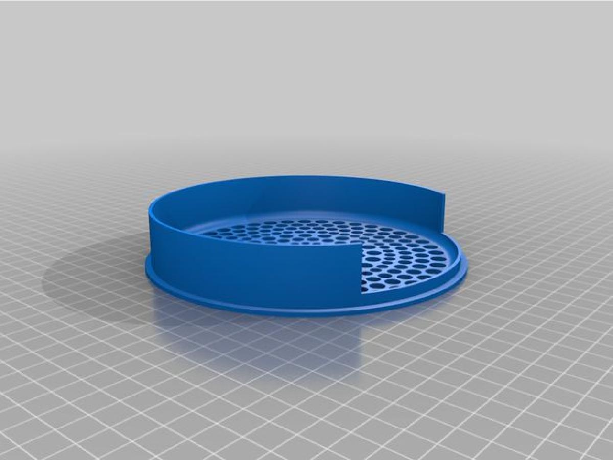 Grade de Entrada para Coleta de Agua da Chuva de IBC Tote