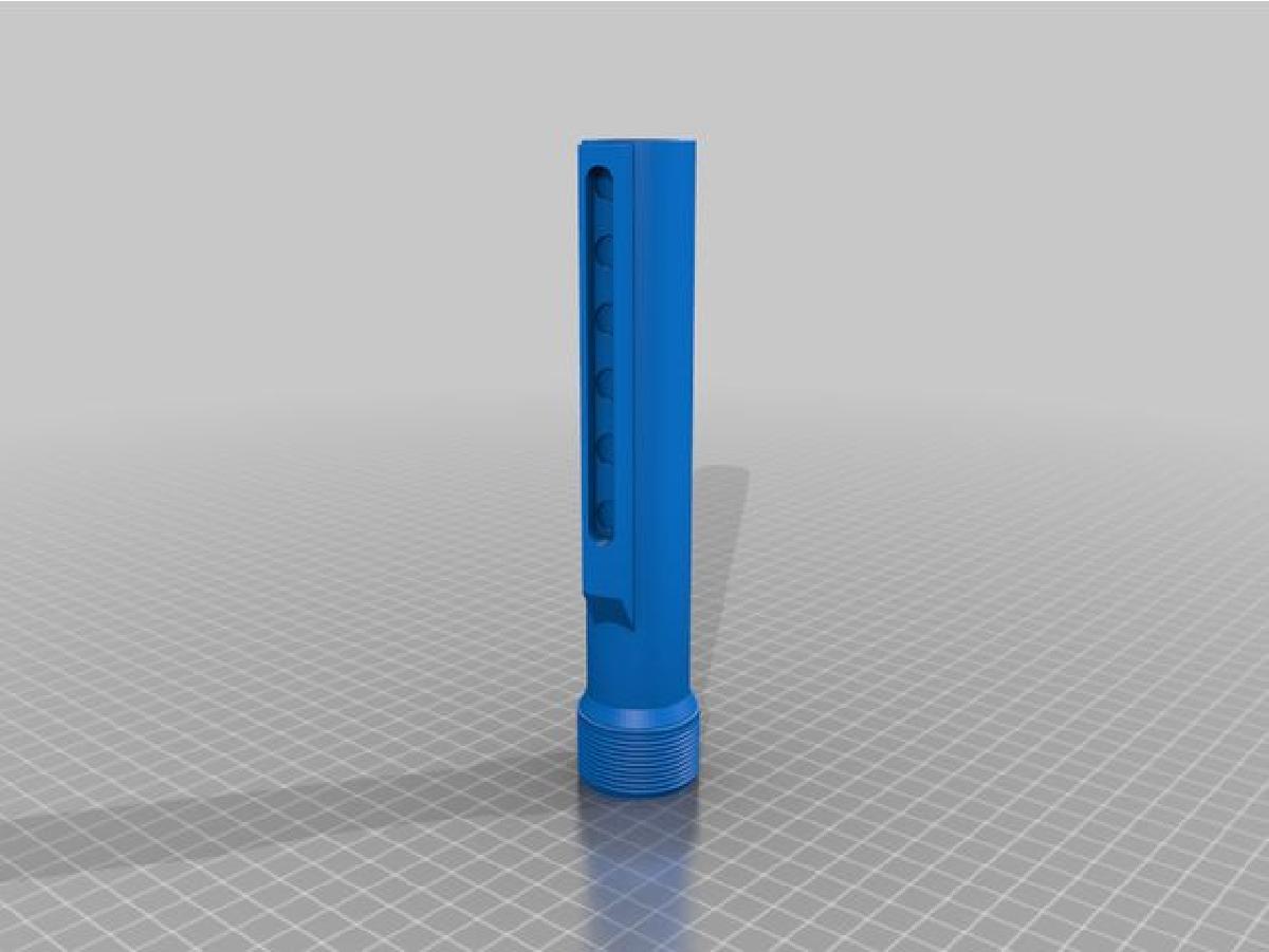 Tubos de Buffer ASG M4 Specna ESA Mudanca Rapida de Mola