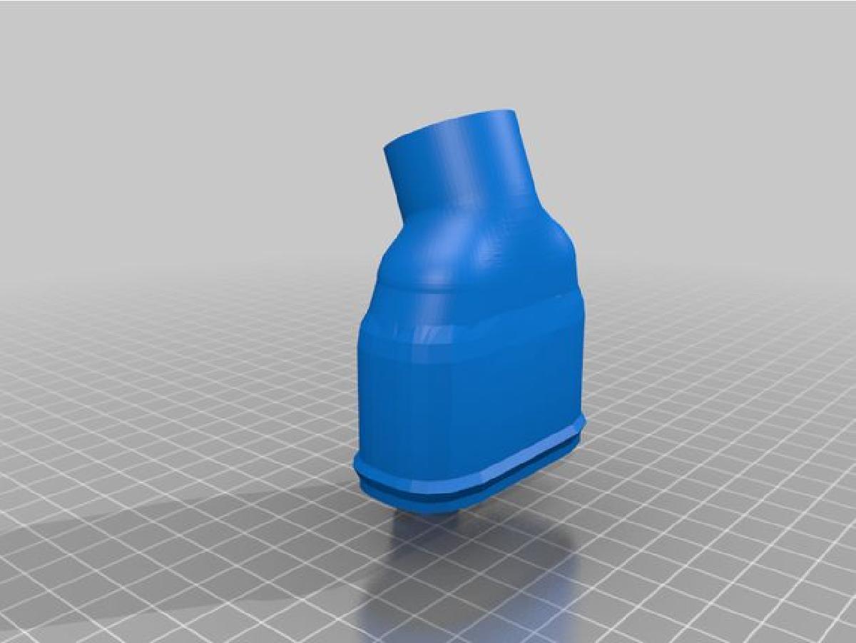 Adaptador easybreath 500 para tubo de 22 mm.