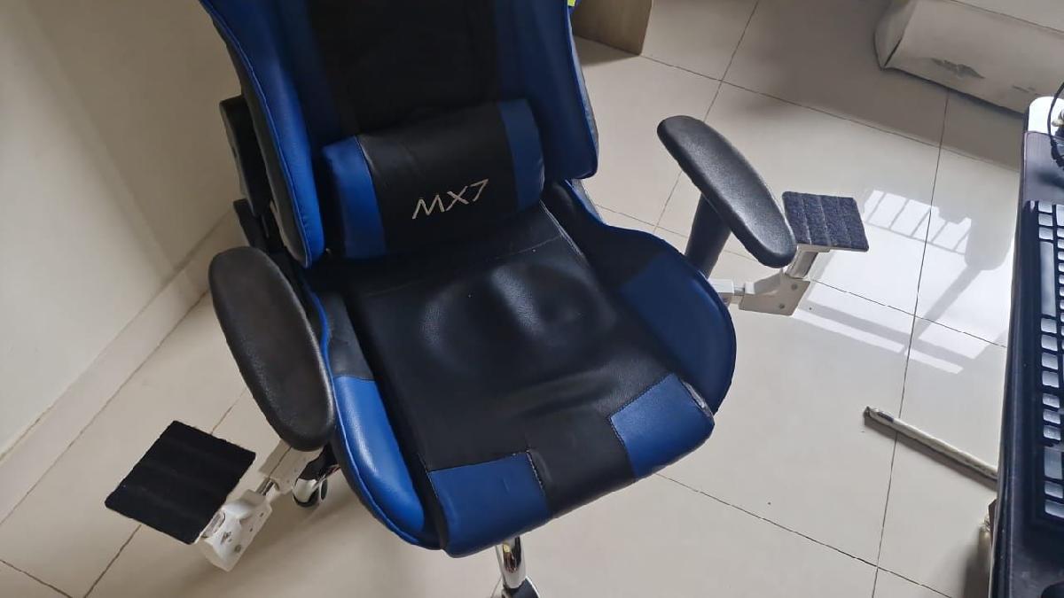 Suporte de Controle para Cadeira com Braco Redondo.