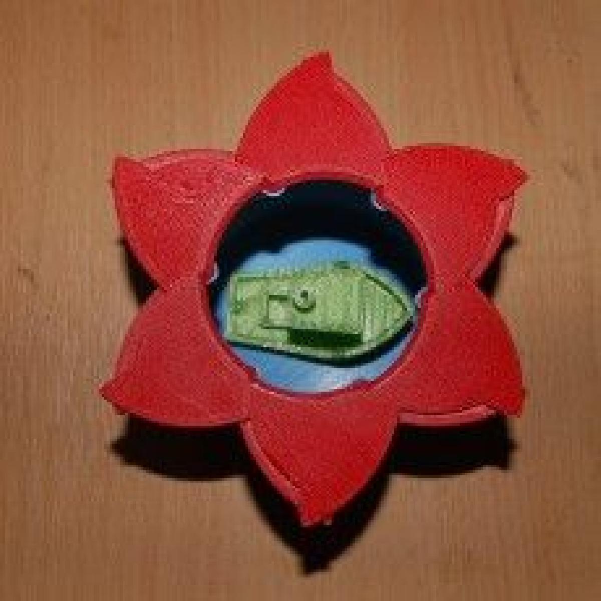 Caixa de Iris Flor