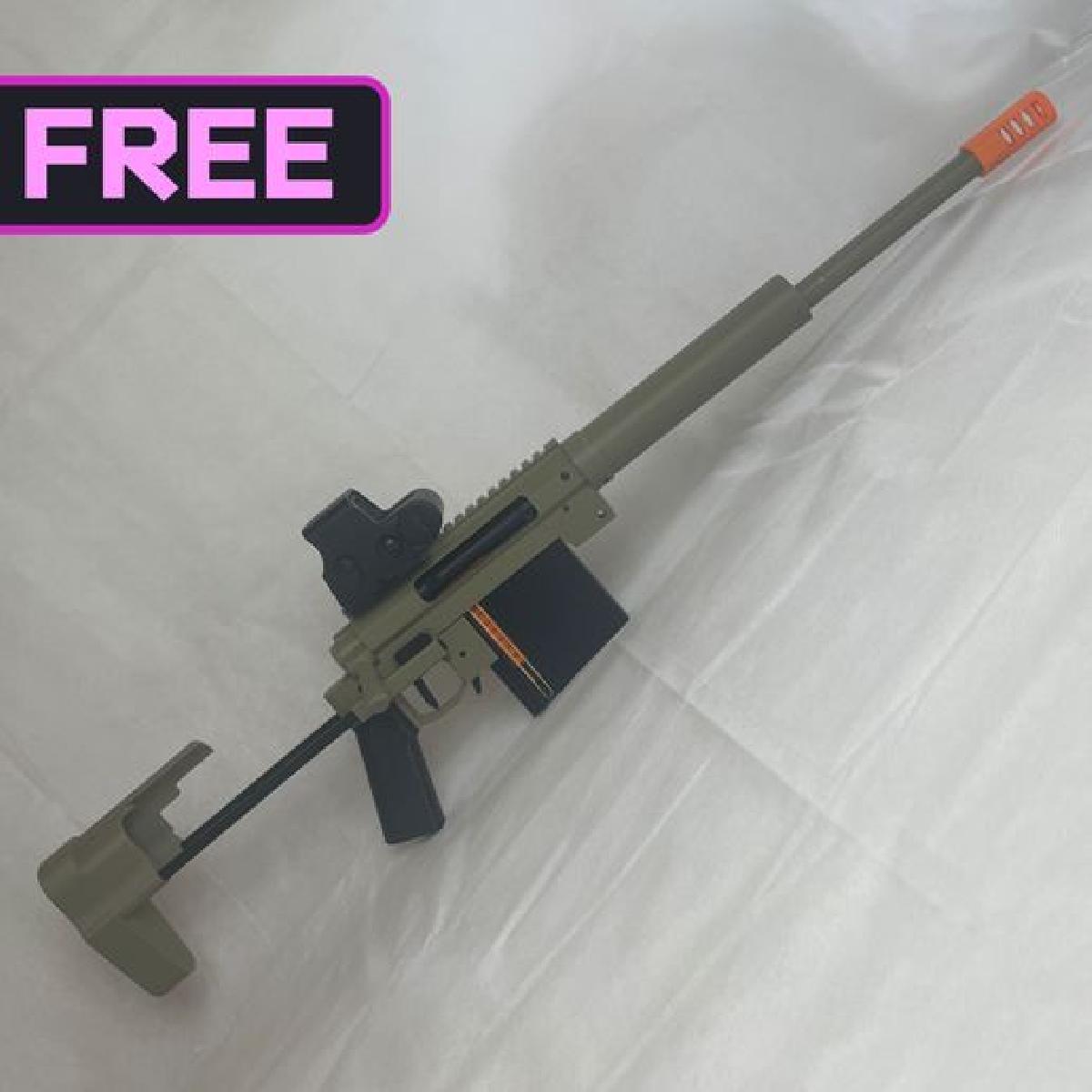 E200 | Rifle de precisao de brinquedo (funcionando!)