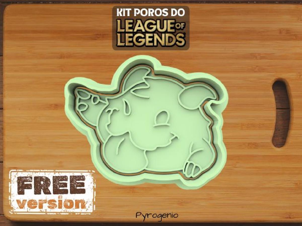 League of Legends Cortador de Biscoitos Poro Selvagem