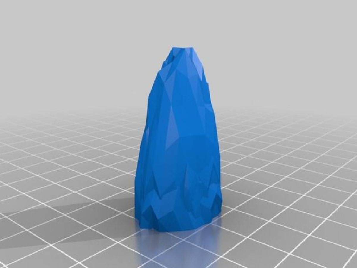 Parede da caverna 1 polegada x 1 polegada   2,5 cm x 2,5 cm