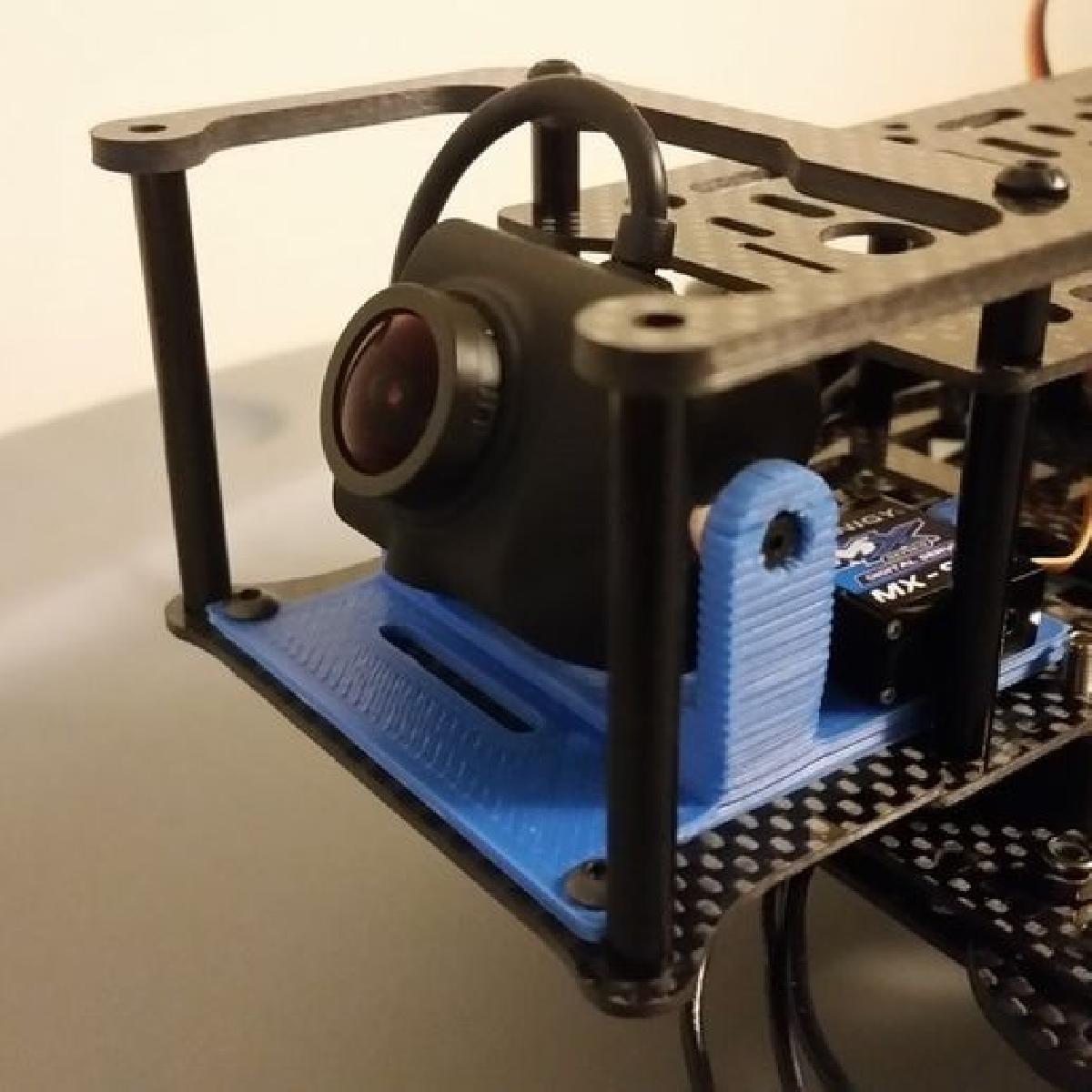 HoverShip   Zuul Superbeast   Suporte de Camera com Inclinacao Servo para FoxTechFPV   HoryzonHD Full HD V4