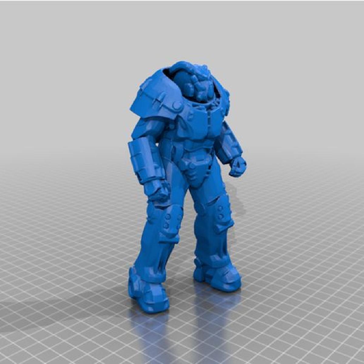 Armadura Poder X01 de Fallout 4