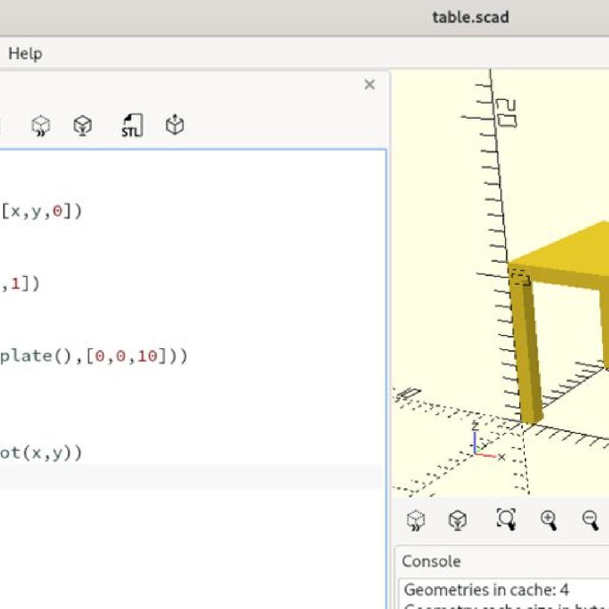 OpenSCAD Edicao Python