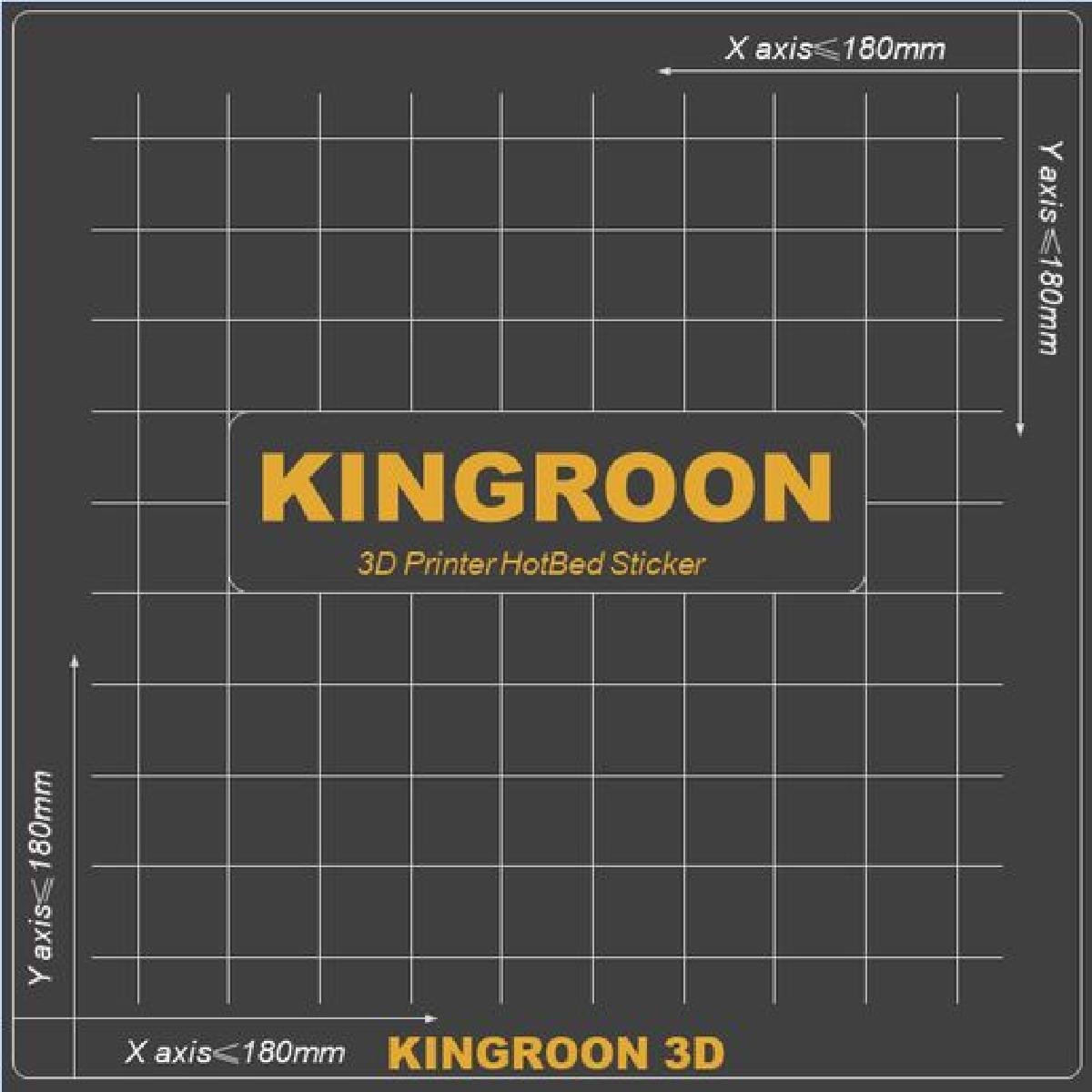 Textura da placa de construcao do PrusaSlicer para KINGROON