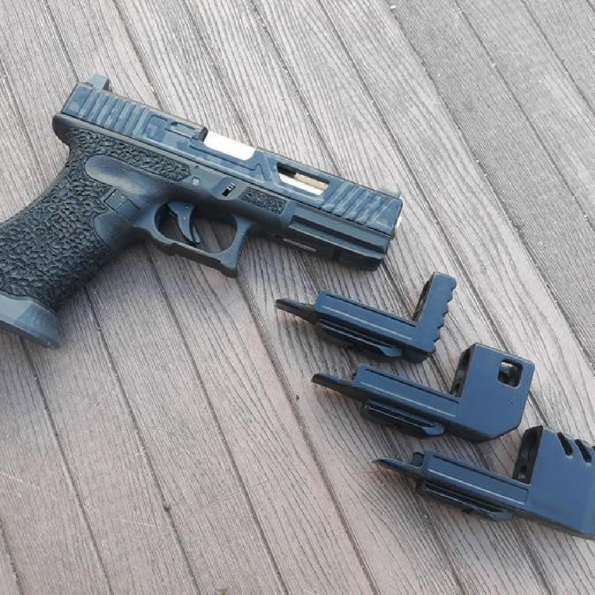 Compensador de trilho Glock