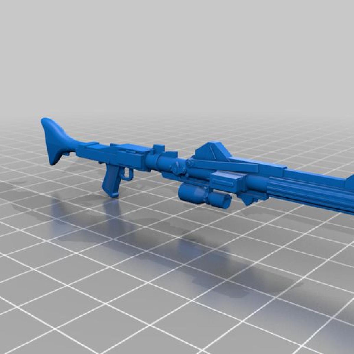 Star Wars: A Vinganca dos Sith, versao detalhada aprimorada, rifle DC15 A para figuras de 1:12, 1:6 e 1:1 e cosplay.