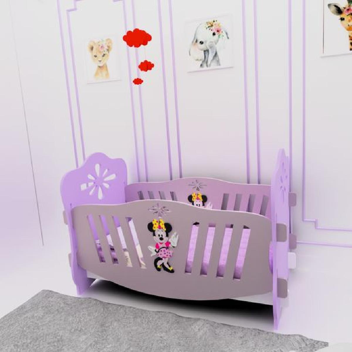 BERCO   CAMA   DESIGN DE MENINA   CNC   CORTES A LASER