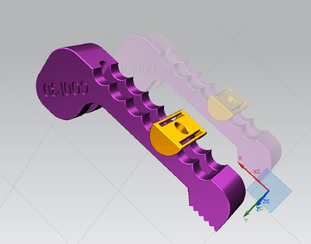 Morsetto da tavola CNC (d. 6mm.)