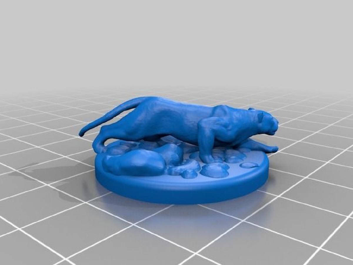 Miniatura de RPG   Pantera / Companheiro Animal
