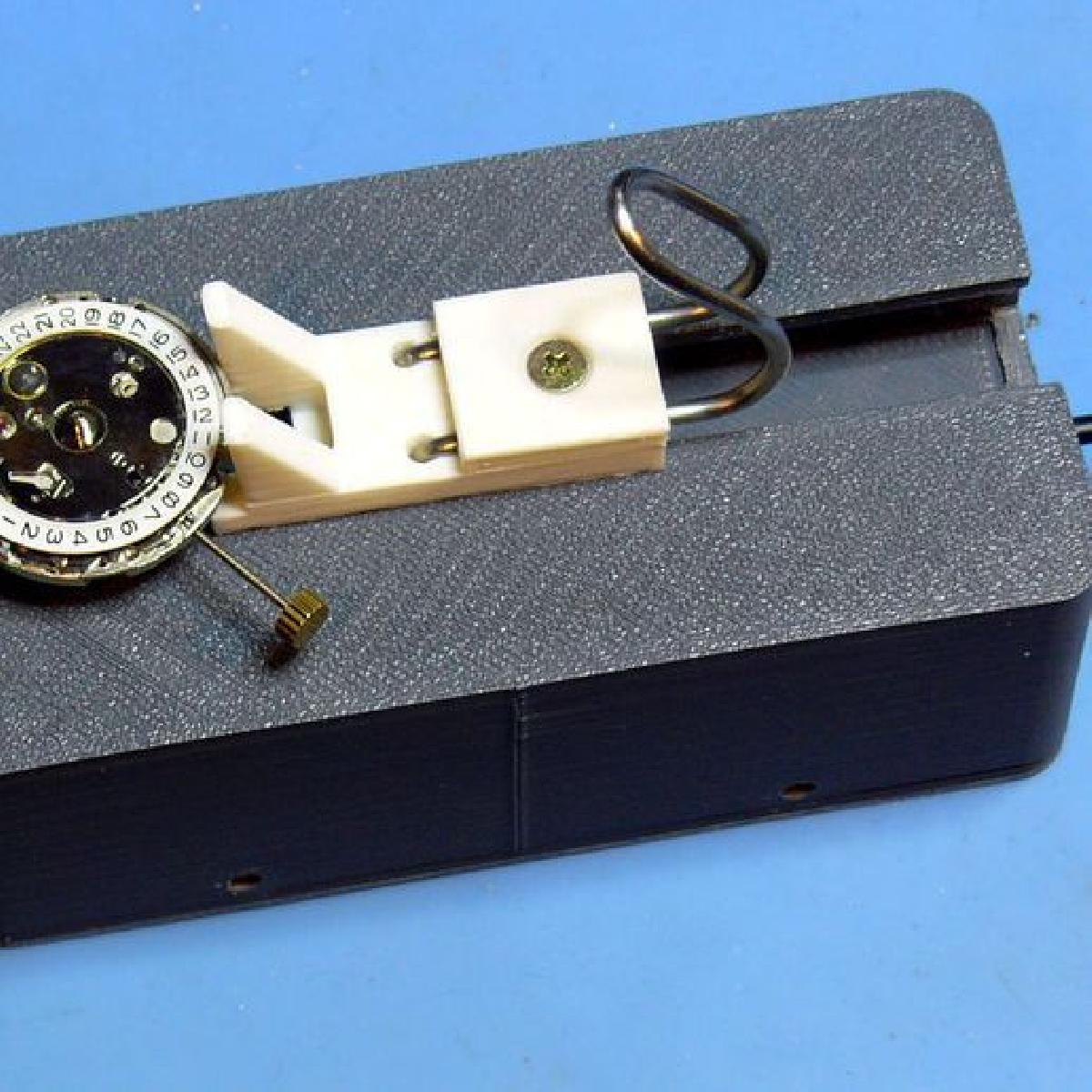 Sensor para medir (timegrapher...) a taxa de relogios mecanicos.