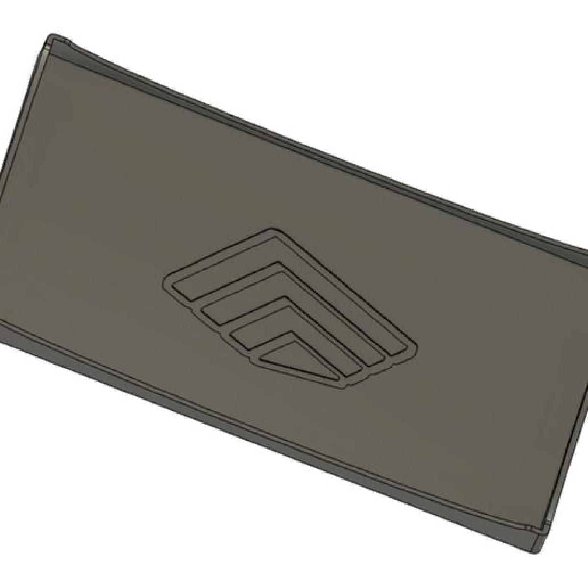 Capa de metal para monitor de 12 polegadas Beetronics