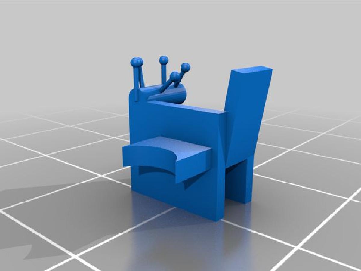 Personalizando com OpenScad Poste de controle de guindaste Como fazer