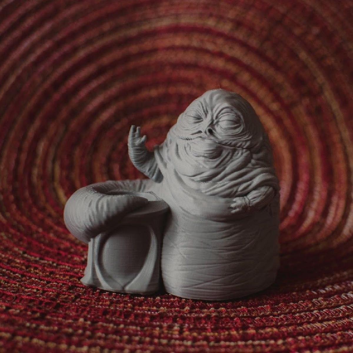 Suporte para canetas do Jabba the Hutt.